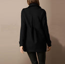 Women's Pea Coat Wool Coat Cashmere Overcoat