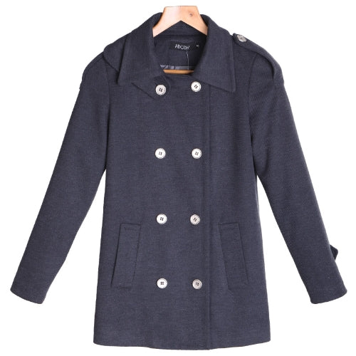 Women's Pea Coat Wool Coat Cashmere Overcoat