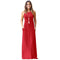 Women Dress Solid Round Neck Sleeveless Racer Back High Waist Pleated Pockets Maxi Gown Casual One-Piece