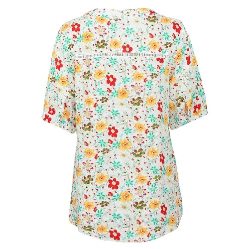 Fashion Women Floral Blouse