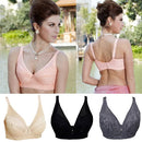 New Sexy Women Lace Bra Thin 3/4 Cup Plus Size Underwire Bralette Underwear Lingerie