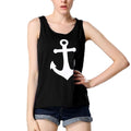 New Fashion Women Anchor Tank Top Back Bowknot Sleeveless Casual Vest Top Camisole T-Shirt