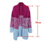 Fashion Women Knitted Coat Crochet Patchwork Long Open Front Long Sleeve Thick Long Cardigan Knitwear