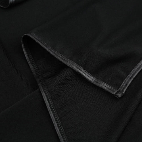 New Fashion Women Coat Solid Irregular Turn Down Collar Long Sleeve Zipper Decoration Cardigan Coat Jacket Loose Outerwear Black