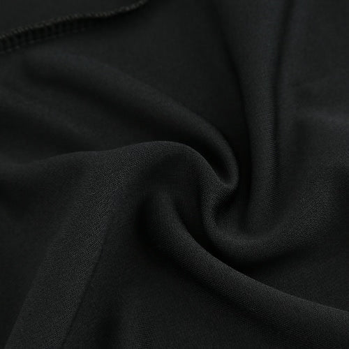 New Fashion Women Coat Solid Irregular Turn Down Collar Long Sleeve Zipper Decoration Cardigan Coat Jacket Loose Outerwear Black