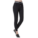 Fashion Women Casual Pants Elastic Waist Drawstring Slim Pencil Pants