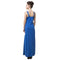 Elegant V Neck Sleeveless Open Back Women's Solid Color Maxi Dress