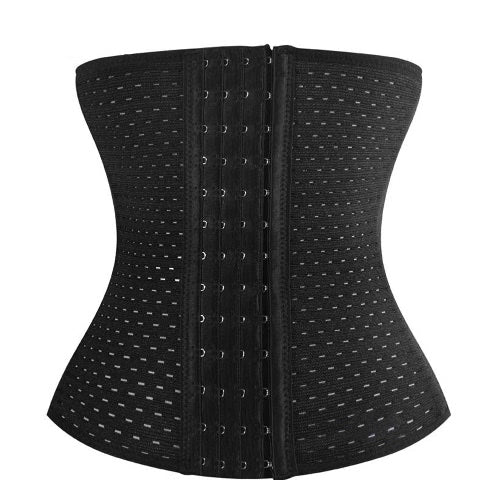 Women Waist Cincher Hold Tummy Panels Hollow Out High Waist Sexy Corset