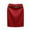 Europe Sexy Women Mini OL Skirt Solid Color Zipper Closure Bodycon Casual A-Line Skirts