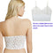 Sexy Women Tank Crop Top Lace Hollow Out V-Neck Sleeveless Slim Casual Vest Short Tee White