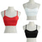 Sexy Summer Women Tank Crop Top Bandage Strap Sleeveless Slim Casual Solid Vest Short Tee White/Red/Black