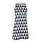 New Sexy Women Sleeveless A-Line Mini Dress Geometric Print Party Evening Shift Dress Black