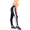 New Fashion Women Sport Leggings Stripe High Waist Yoga Fitness Gym Running Stretch Tights Long Pants Trousers