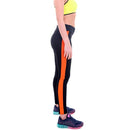 New Fashion Women Sport Leggings Stripe High Waist Yoga Fitness Gym Running Stretch Tights Long Pants Trousers