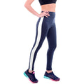 New Fashion Women Sport Leggings Stripe High Waist Yoga Fitness Gym Running Stretch Tights Long Pants Trousers