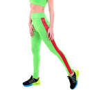 New Fashion Women Sport Leggings Stripe High Waist Yoga Fitness Gym Running Stretch Tights Long Pants Trousers