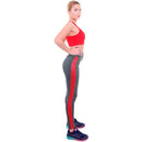 New Fashion Women Sport Leggings Stripe High Waist Yoga Fitness Gym Running Stretch Tights Long Pants Trousers