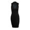 Women Bodycon Scoop Neck Sleeveless Dress