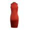 Women Bodycon Scoop Neck Sleeveless Dress