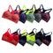 Fashion Women Sports Bra Wireless Adjustable Straps Detachable Pads Top Stretchy Gym Fitness Bra