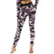 Fashion Women Sports Pants Camo Contrast Elastic Waist Running Fitness Yoga Trousers Workout Leggings Black/Pink