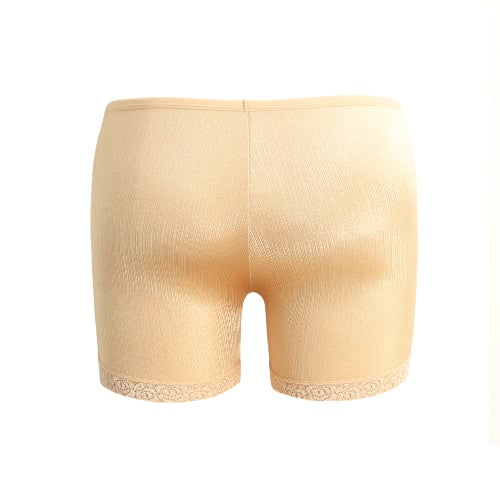 Fashion Women Safety Shorts Pants Lace Cuff Elastic Waist Stretch Boyshorts Seamless Underwear Short Leggings