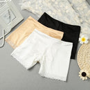 Fashion Women Safety Shorts Pants Lace Cuff Elastic Waist Stretch Boyshorts Seamless Underwear Short Leggings