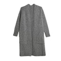 New Autumn Winter Women Cardigan Knit Sweater Long Sleeve Casual Loose Knitwear Grey/Black/Camel