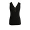 New Fashion Women Tank Top Zipper V-Neck Sleeveless Casual Vest Slim Top