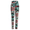 Fashion Women Leggings Contrast Color Print Fitness Sports Pants Stretchy Cropped Yoga Trousers