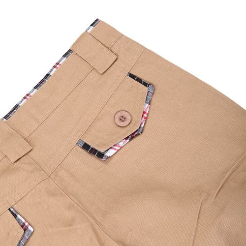 Men's Stylish Pants Slim Fit Casual Trousers Long Straight Leg