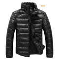 Mens Winter Coats Warm Parkas Stand-up Collar Jackets