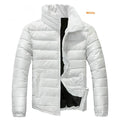 Mens Winter Coats Warm Parkas Stand-up Collar Jackets