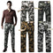 New Men Cargo Trousers Camouflage Multi-Pockets Camping Work Military Style Outdoor Casual Pants