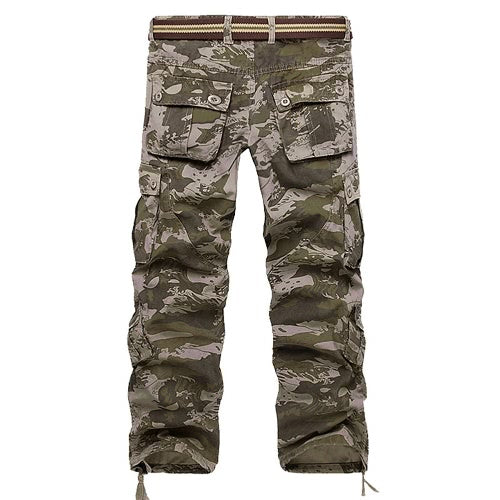 Men's Camouflage Military Tactical Casual Outdoor Cargo Pants