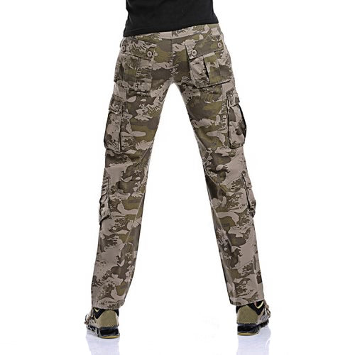 Men's Camouflage Military Tactical Casual Outdoor Cargo Pants