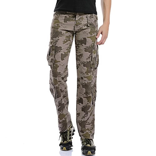 Men's Camouflage Military Tactical Casual Outdoor Cargo Pants