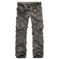 Men's Cargo Pants Military Army Pants Baggy Tactical Outdoor Casual Long Trousers