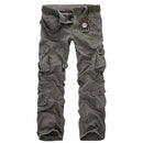 Men's Cargo Pants Military Army Pants Baggy Tactical Outdoor Casual Long Trousers