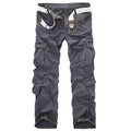 Men's Cargo Pants Military Army Pants Baggy Tactical Outdoor Casual Long Trousers