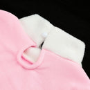 Cute Turtleneck Lace Bow Knot Keyhole Button Princess Dress for Girl