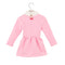 Cute Turtleneck Lace Bow Knot Keyhole Button Princess Dress for Girl