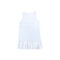 New Unisex Baby Boy Girl Summer Tee Round Neck Sleeveless Cartoon Print Tassel Long Vest Tee White