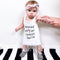 New Unisex Baby Boy Girl Summer Tee Round Neck Sleeveless Cartoon Print Tassel Long Vest Tee White