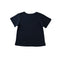 New Boys Kids T-shirt Top Letter Print O-Neck Short Sleeve Pullover Cute Casual Children Shirt Dark Blue