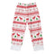 New Girls Boys Kids Two-Piece Set Pajama Christmas Sleepwear O-Neck Long Sleeves Casual House Coat Pants White