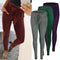 Fashion Women Long Pants Metallic Sequined Elastic Waist Bandage Casual Slim Trousers