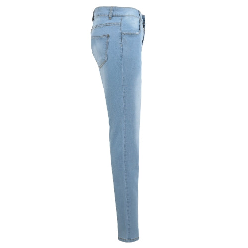 New Sexy Women Skinny Denim Jeans Classic High Waist Washed Slim Pants Tights Pencil Trousers Dark Blue/Blue/Light Blue