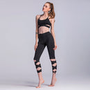 Fashion Women Lace Up Ballet Dancing Leggings High Waist Push Up Fitness Skinny Pants Pantalon Workout Leggings