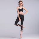 Fashion Women Lace Up Ballet Dancing Leggings High Waist Push Up Fitness Skinny Pants Pantalon Workout Leggings